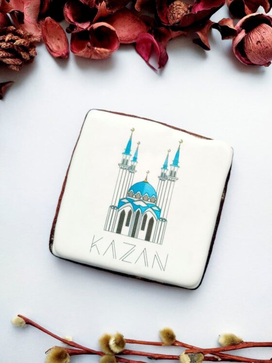 ПРЯНИК КВАДРАТ 9,5/9,5СМ